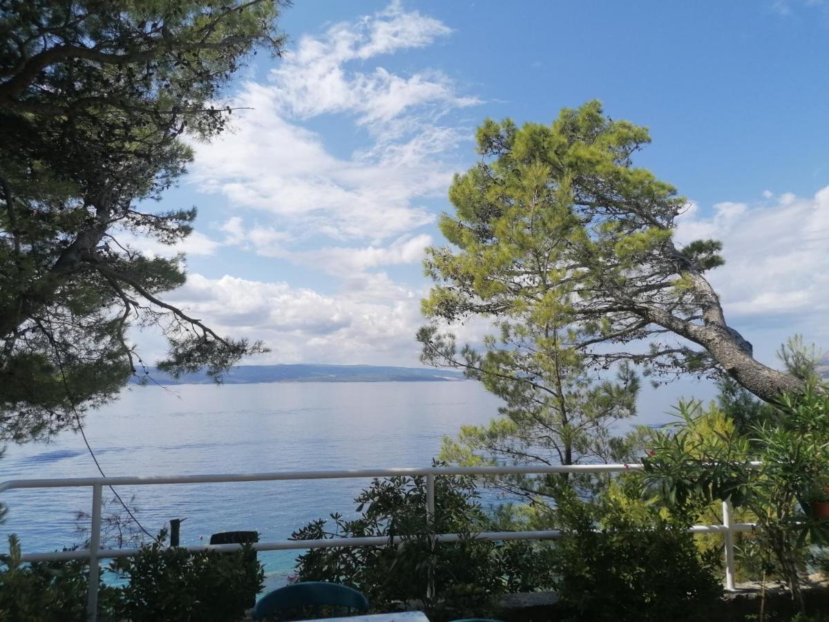 Apartmani Mares - 20 M From The Beach Brela Kültér fotó